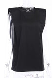 Dolly Black Muscle Tee