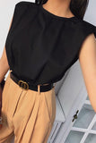 Dolly Black Muscle Tee