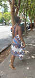 Paisley Blue Dress