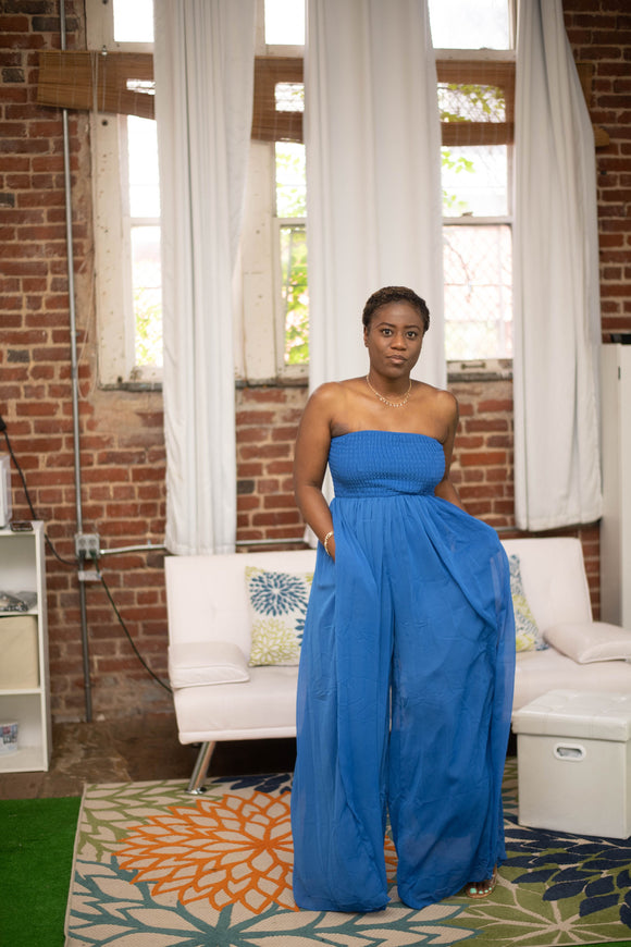 Carib Wide Leg Jumpsuit