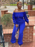 Royal Blue Jumpsuit
