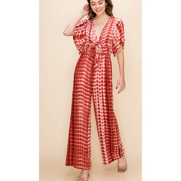 Cora Tie Dye Jumpsuit